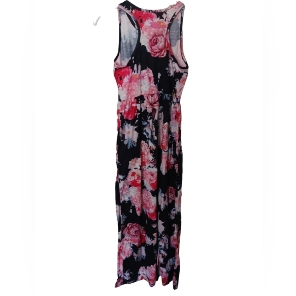Floral Racerback Maxi - Picture 2 of 4